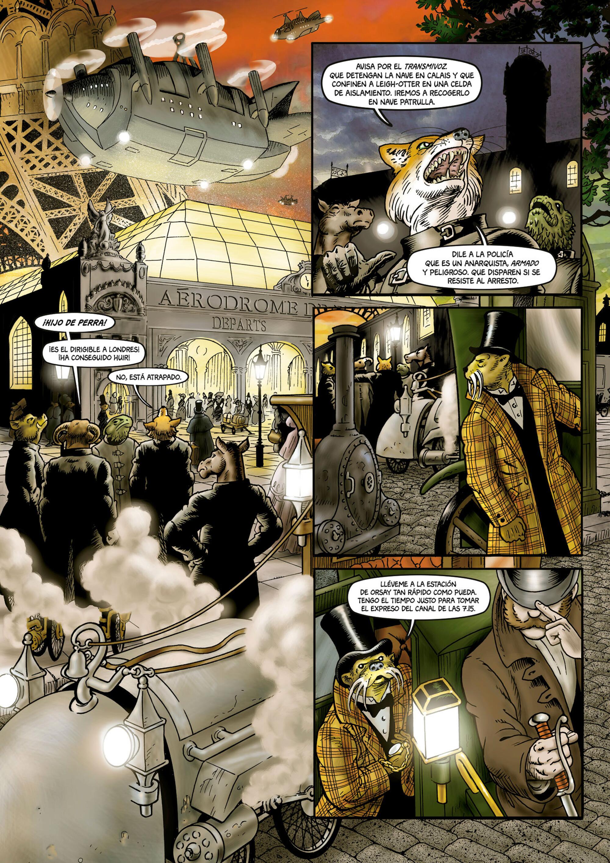 ’Grandville’, folletín, relato detectivesco y radiografía histórica utópica